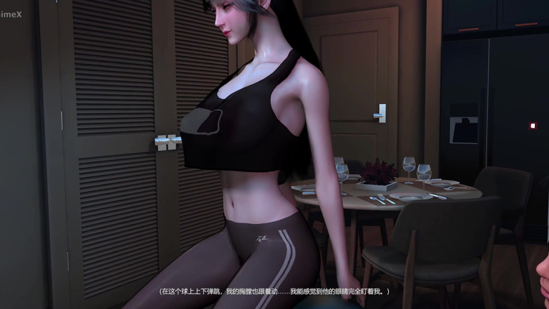 Why fuck so hard: 3D Super Sexy Yoga Teacher Teasing the Young Big Cock...
