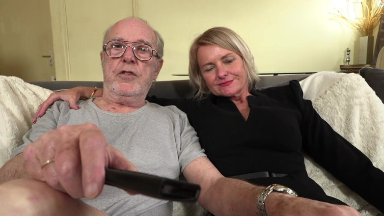 HPG Production: 55 Year Old Cougar Plays with 3 Big Young Cocks 6688