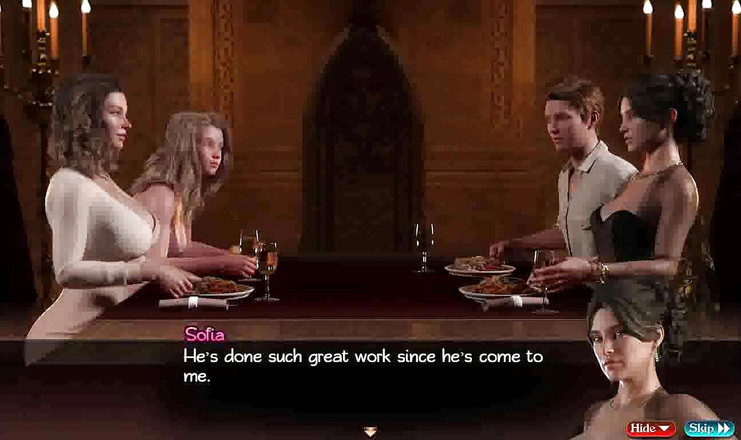 Dirty GamesXxX: Harta Karun Nadia: makan malam di rumah agam Sofia ep 210,211,212,213