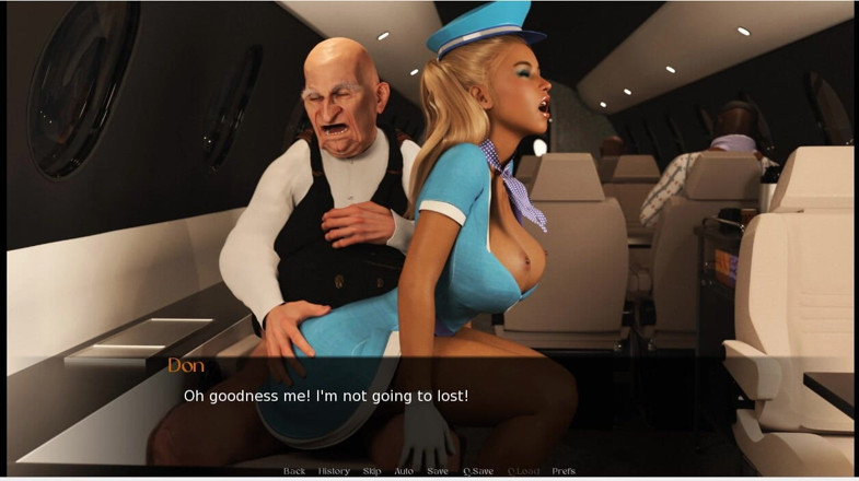 XXX Games Bunk: I Will Fuck Your Grandpa - Gameplay -roleplay - Nurse Scene - Stewardess Scenes