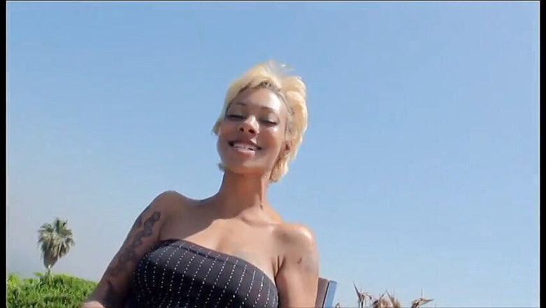 Sex Karma: 美しいブロンドとブルネットの黒みだらがハードコア三人組アクションwhitha白いコックを取得します