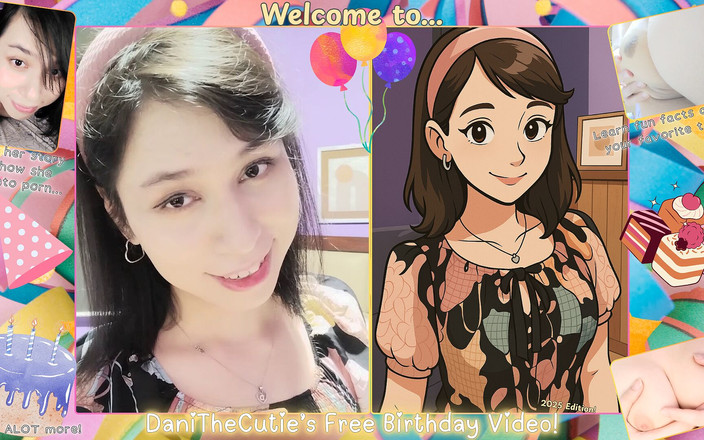 DaniTheCutie: Danicas gratis födelsedagsvideo 2025-upplaga!
