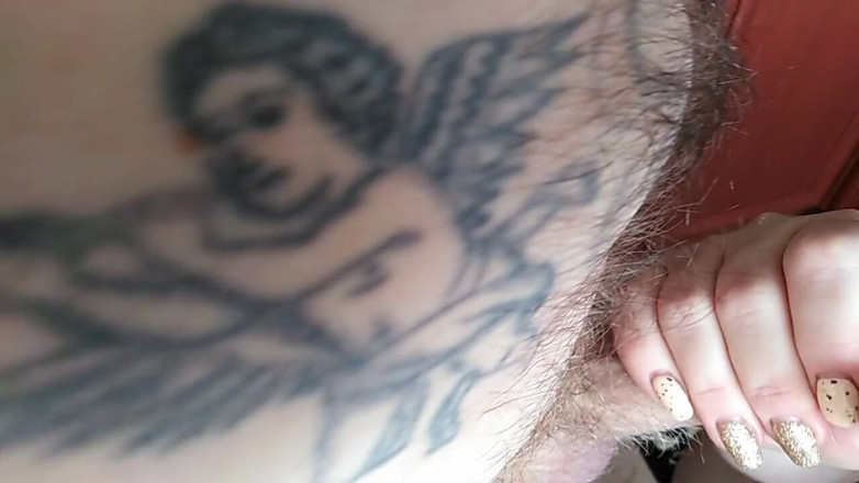 Zona901: I fill the fat woman's mouth with cum after a...