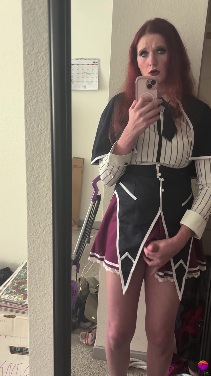 Kapri Sun: Shemale Cosplay výstřik