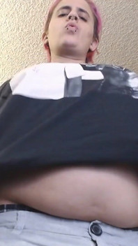 Abby Titty Drops Belly and Titty Jiggling