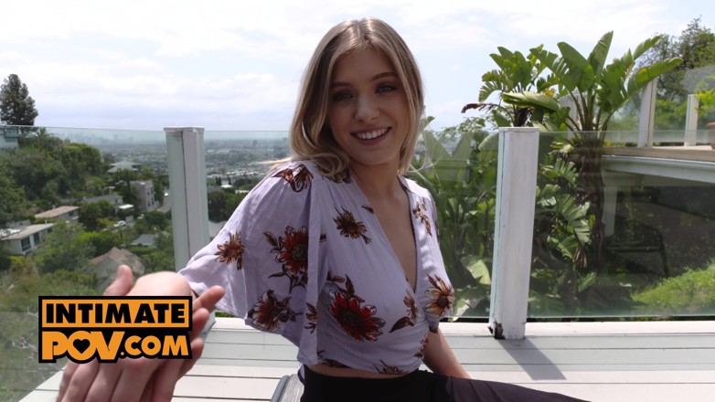 Its POV: Horny babe Giselle Palmer craves your cum on her pussy -...