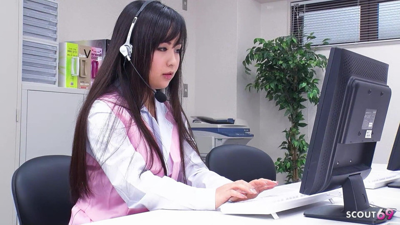 Asian porn collection: Petite Japanese Office Girl Seduce to Multiple Creampie Gangbang and...