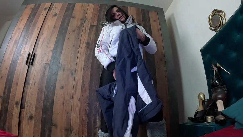 MilfyCalla: 双穿头巾恋物癖 - 性感舞蹈，柔软的触摸和手淫 325