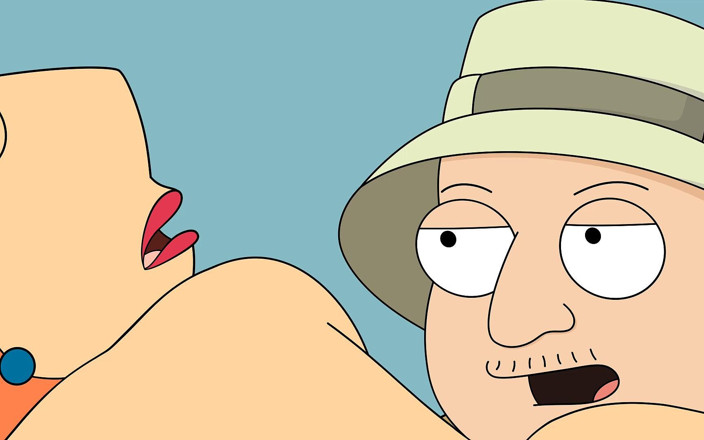 Hentai ZZZ: Aile adamı lois kovboy kız jeff amerikalı baba porno