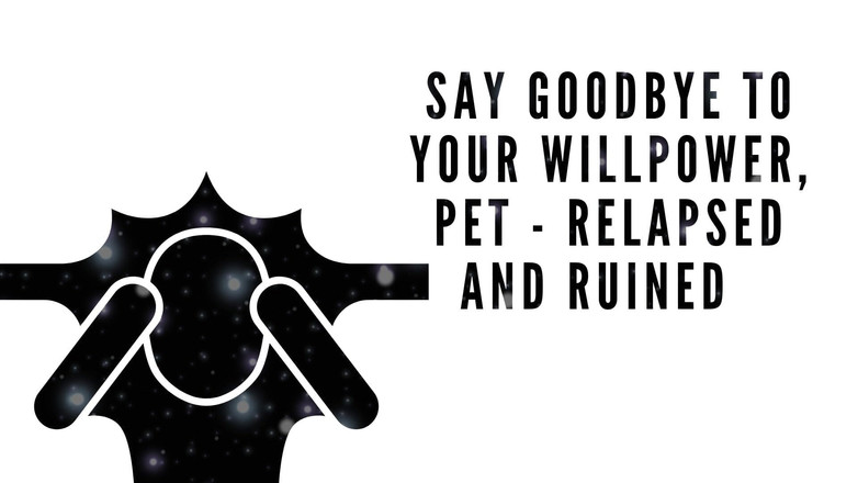 Goddess Misha Goldy: Ucapkan selamat tinggal pada willpowermu, hewan peliharaan - kambuh dan hancur