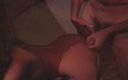 Babehood: Blondine lutscht und fickt in ihr arschloch