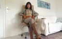 Lady Victoria Valente: Riding mistress treats your nipples and boots joi