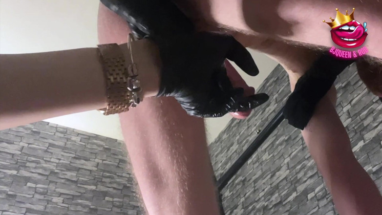 Mistress_BJQueen: Close-up ingetogen pik melken tot meerdere geruïneerde orgasmes
