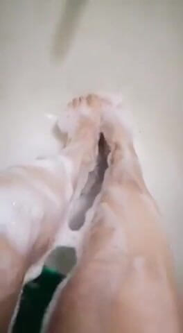 Erotic college: My legs like play with big bools