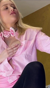 Hot and Horny Easter Bunny Makes a Big Cock Cumming by Losing Control and a Ruined Orgasm