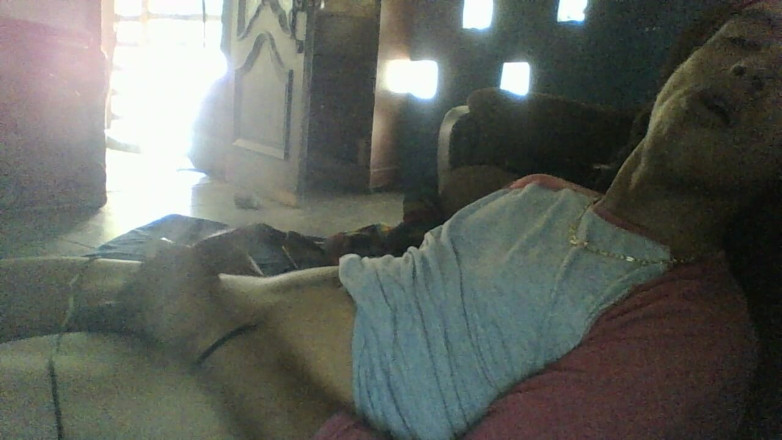 AlexAlejandro13: Relaxing in Bed While Waiting for My Time to Work