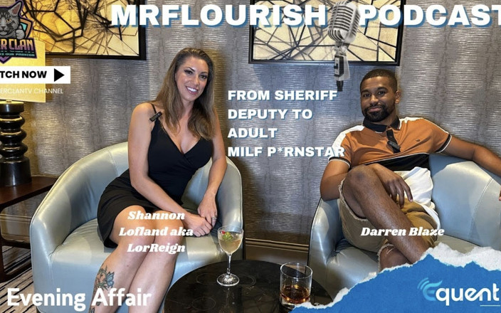 Mr Flourish Live: Mrflourish Podcast 'an Evening Affair' Guest Lady Lorreign and Darren Blaze