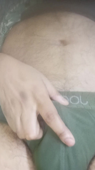 Jerkbongguy: Bulge Beneath Underwear Semi Erected Penis