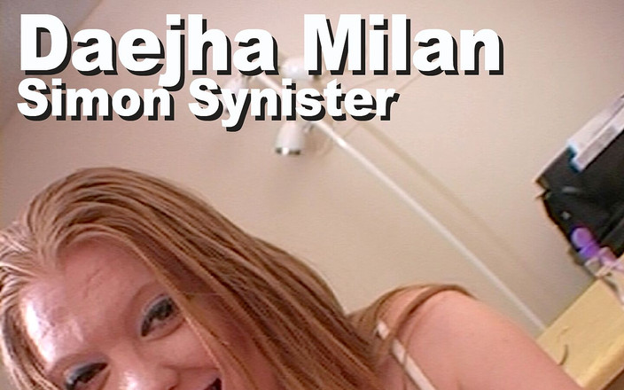 Edge Interactive Publishing: Daejha Milan і Simon Synister мастурбують, кінчає на сосок