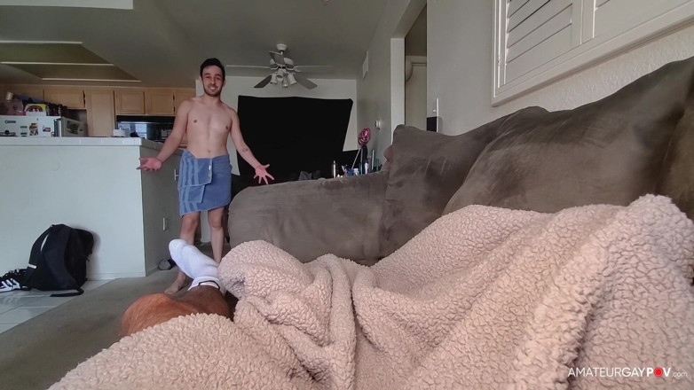 Amateur Gay POV: Teman lelaki adik tiri saya