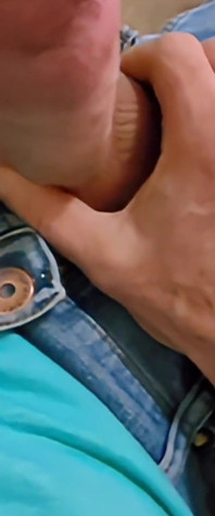 Quickie Cumshot Before Going Out for a Big Cock