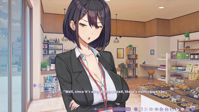 NSFWOtaku: Hentai Game - Summer Clover - Shizuko Masturbation Scene