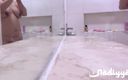 Priya Emma: Beautiful Arab Chubby Wife with Big Tits Taking a Bath