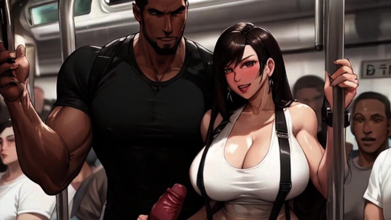 Spicy Toons: Tifa Always Meets the Most Interesting People on the Midgar...