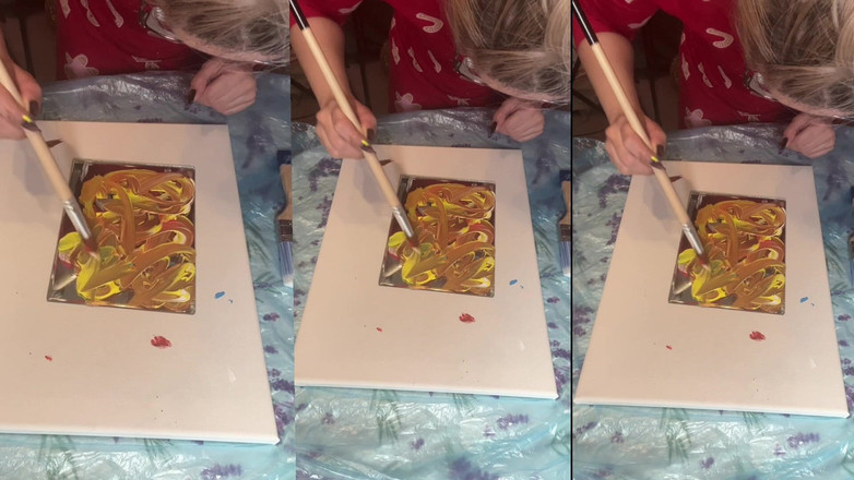 FinDom Goaldigger: In Big Eyeglasses Asmr Acrylic Art Bloom in the Mist...