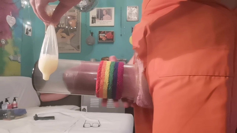 Monster_Meat_: पंपिंग फोरप्ले खेलना वीर्य का बोझ