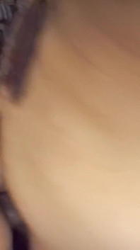 Huge Boobed Ebony Flashes in the Car Before Home for Sex