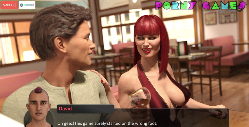 Porny Games: The Spellbook - Buah dada di restoran (23)