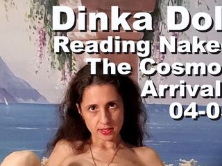 Cosmos naked readers: Dinka Doll reading naked The Cosmos Arrivals