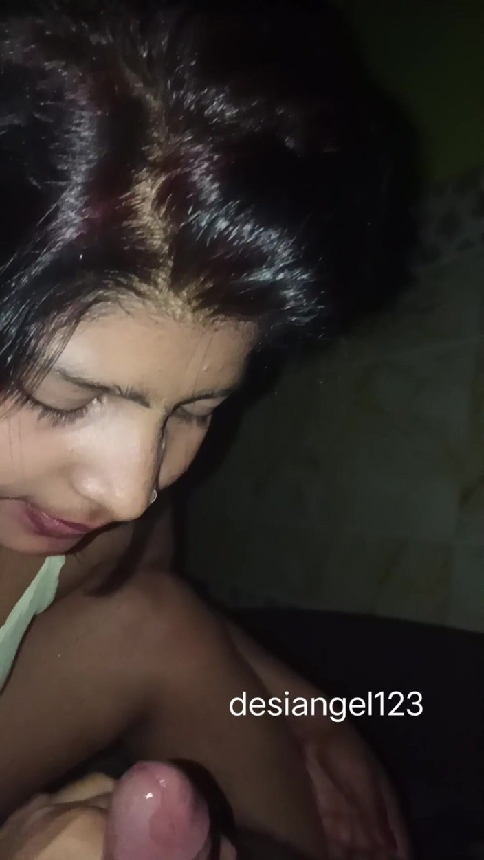 Desiangle: Bhabhi Gives a Sensual Blowjob and Reverse Cowgirl Fuck Like...