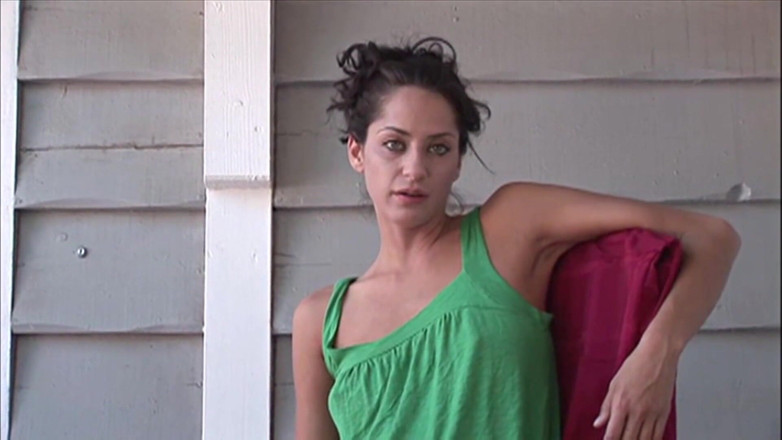Xtime Network: Brunette doing a test