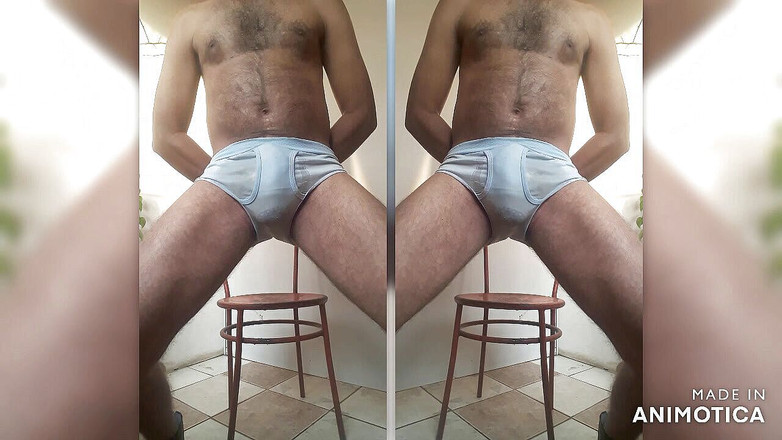 Stink HairyMale: Blå undewear