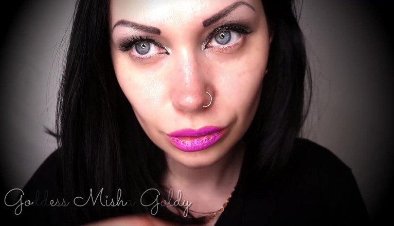 Goddess Misha Goldy: Purple JOI! Worship, wank and cum!