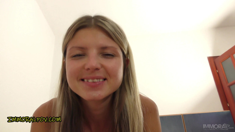 Immoral POV: Gina Gerson cannot stop cumming on a dinosaur cock