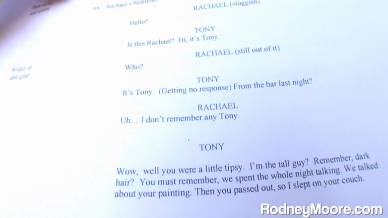 Rodney Moore: Aughties emo girl swallows vintage porn