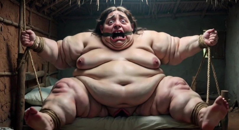 YOUR BEST FANTASY: Desperate SSBBW in Rope Bondage - Dripping Fat Wide Pussy