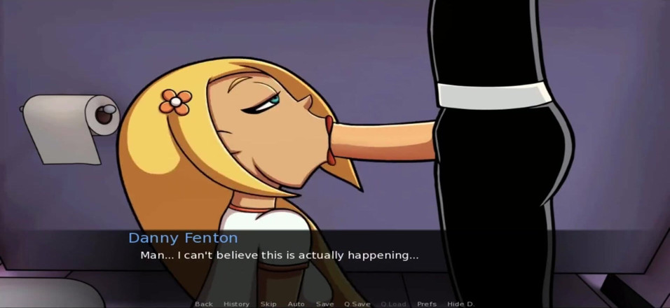 Hentai World: Amity park lot cum after deepthroat