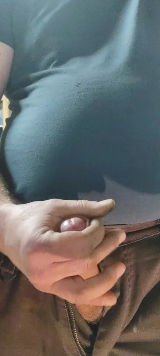 Incredible Dick: 夜のオナニー男巨根ザーメンとprecumの味