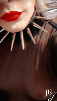 내추럴 토탈 바디수트 나일론 Femdom Mistress Julia