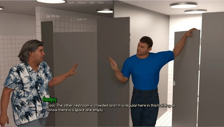 XXX Games Bunk: A Life Worth Living - Gameplay - Roleplay - Public Toilet Gloryhole Blowjob...