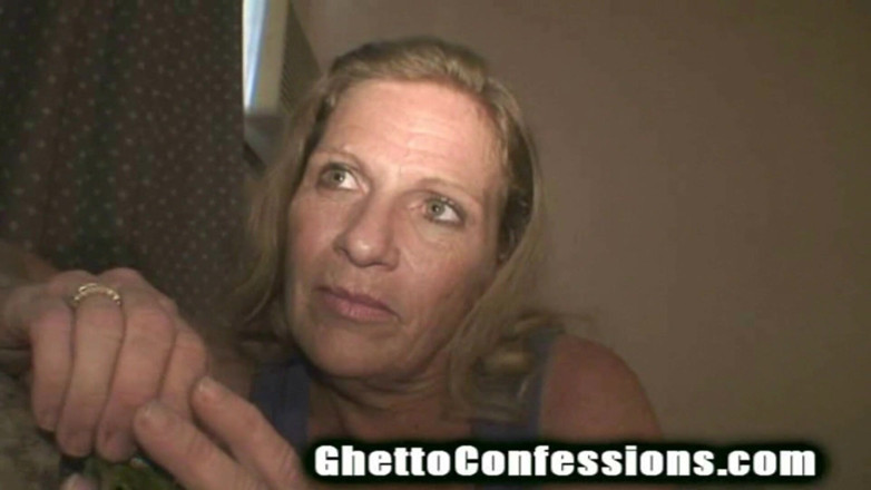 Ghetto Confessions: Ugly Granny Ex Stripper Hooker Bitch Big Tits Blowjob Sperm...