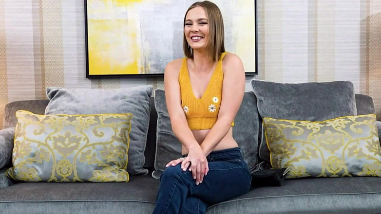 Team Skeet: Teen babe Krista's first time on camera