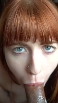 Hannah Grace Tries Her Best to Deepthroat a BBC