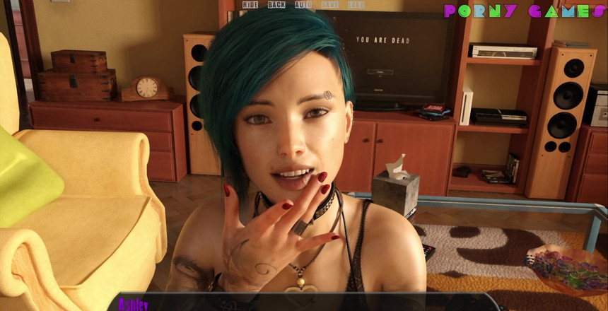 Porny Games: आधा घर - फेशियल ऑन द लिविंग रूम (19)