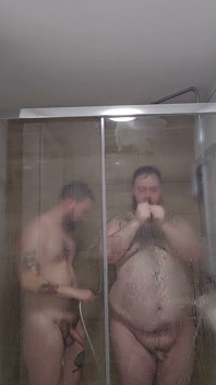 Bears in the Shower! (no Sex)