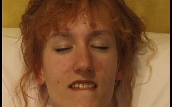 YOUR FIRST PORN: Redhead Vicky and the Strong Dildo